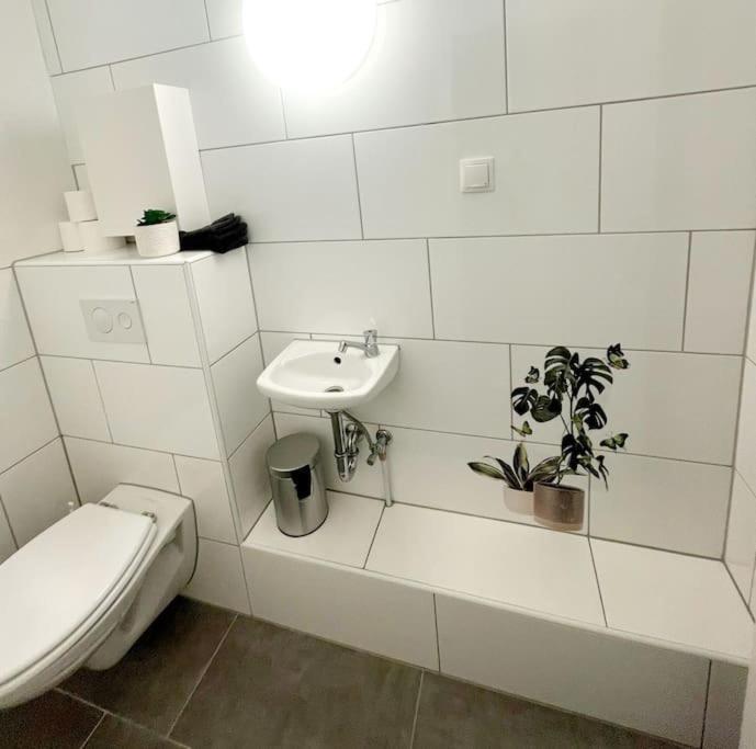 Grosse 3-Zimmer Wohnung, Zentrale Lage. 뮬하임안더루 외부 사진